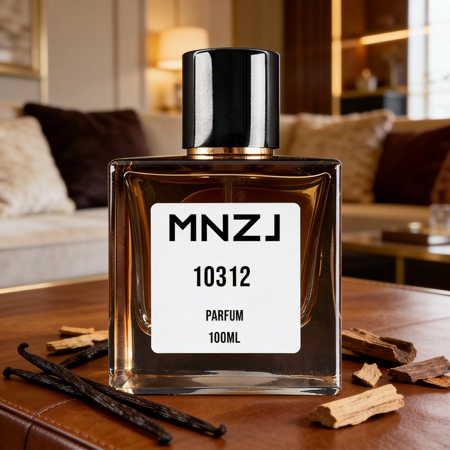 10312, Inspired by Giorgio Armani: Cuir Noir (Privé Collection)